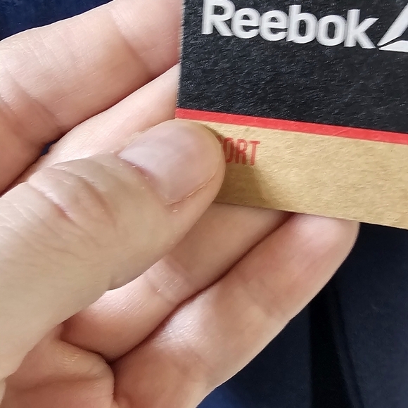 Reebok Navy Sweatshirt with Tie L - Picture 5 of 7